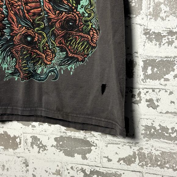 Vintage Trivium Metal Band Shirt Size Large Y2K - Picture 3 of 5